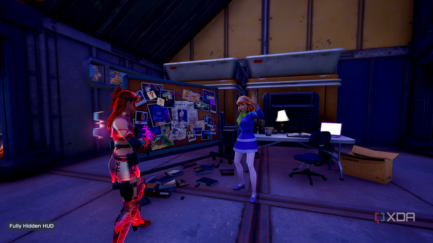 Daphne from the Mystery Gang in Fortnitemares 2025.