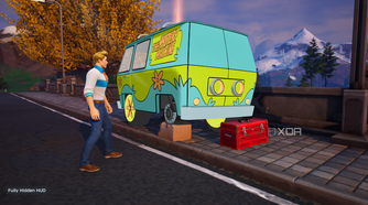 Fred and the Mystery Van in Fortnitemares 2025.