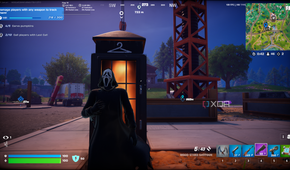 Becoming Ghostface in Fortnitemares 2025.