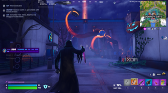 Gourdy Gate halloween texture updates in Fortnitemares 2025.