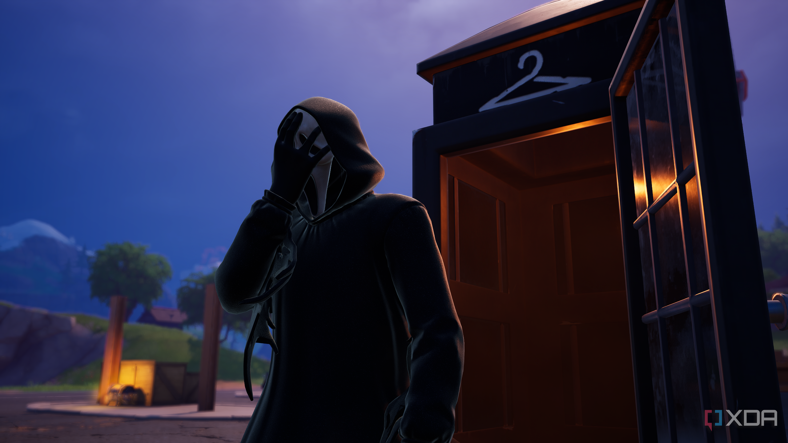 Becoming Ghostface in Fortnitemares 2025.