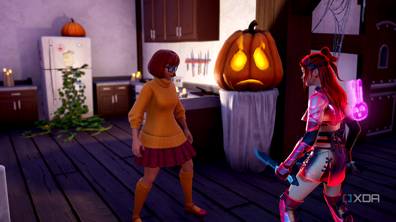 Velma from the Mystery Gang in Fortnitemares 2025.