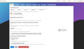 General Settings in ChangeDetection