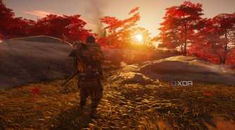Golden hour in Ghost of Tsushima.