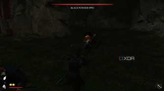A screenshot of combat in Ghost of Yotei