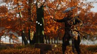 A screenshot of a bamboo cut in Ghost of Yotei