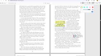 Highlight while reading BookLore