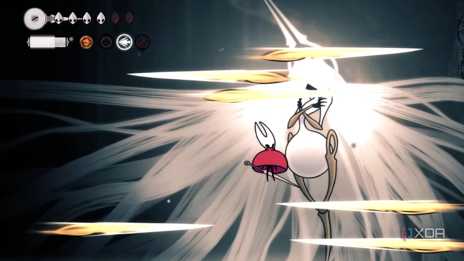 Grand Mother Silk's needle attack