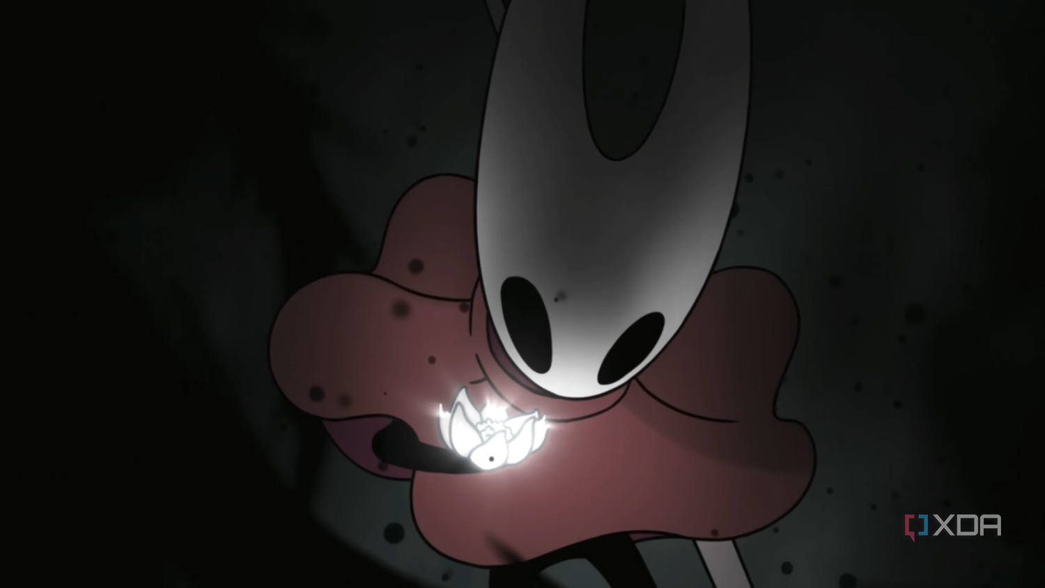 Hornet holding a flower containing light