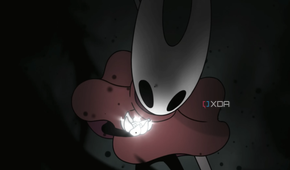 Hornet holding a flower containing light