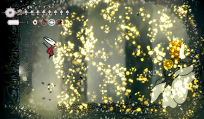 Nyleth performing a pollen energy burst