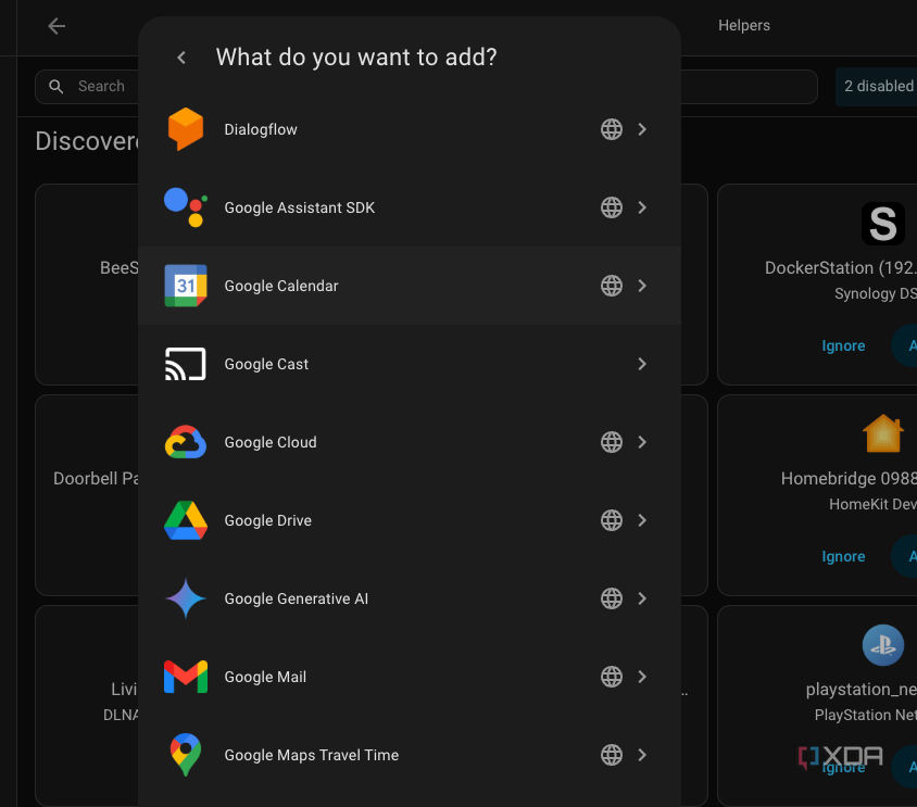 home assistant google calendar blueprint adding integration