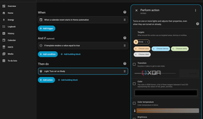 home assistant google calendar blueprint perform action