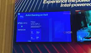 Intel's Xe3 and XeSS 3 Multi-frame Generation demo.
