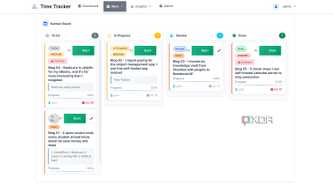 Simplified Kanban Board View