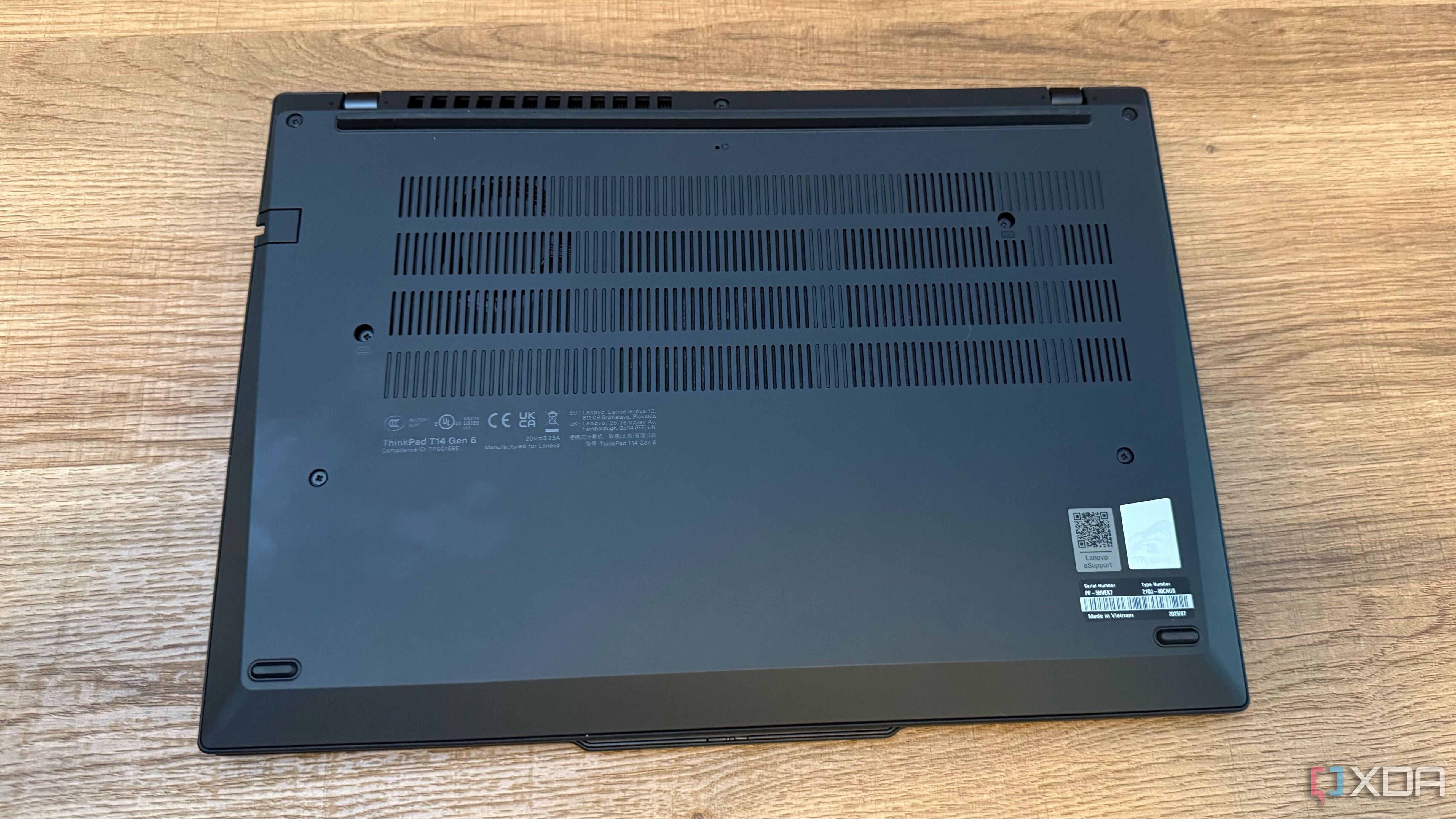 Lenovo ThinkPad T14 Gen 6 is a business laptop you can actually afford