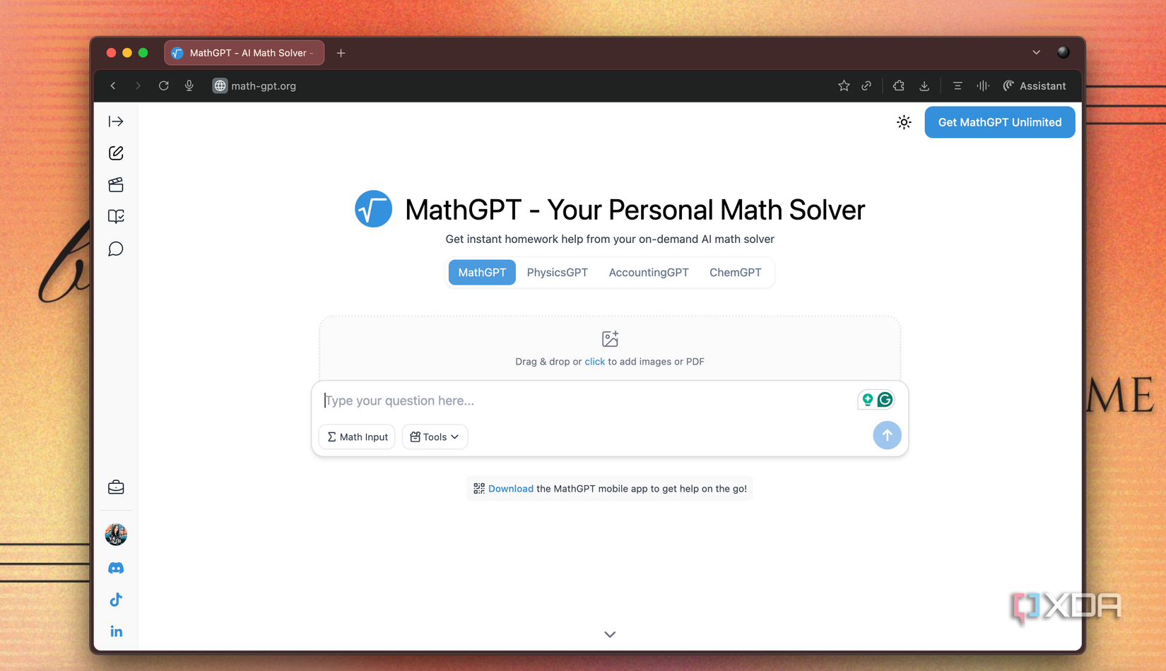This tool is basically NotebookLM for math problems