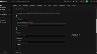 Metadata settings in BookLore