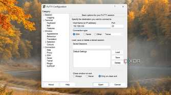 Using PuTTY to access MicroCloud
