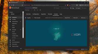 Creating a Debian VM using MicroCloud