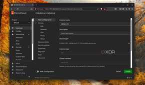 Creating an instance on MicroCloud