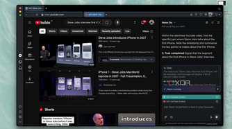 Neon finding Steve Jobs interview video