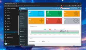 The NetAlertX web UI inside Home Assistant