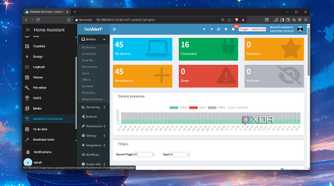 The NetAlertX web UI inside Home Assistant