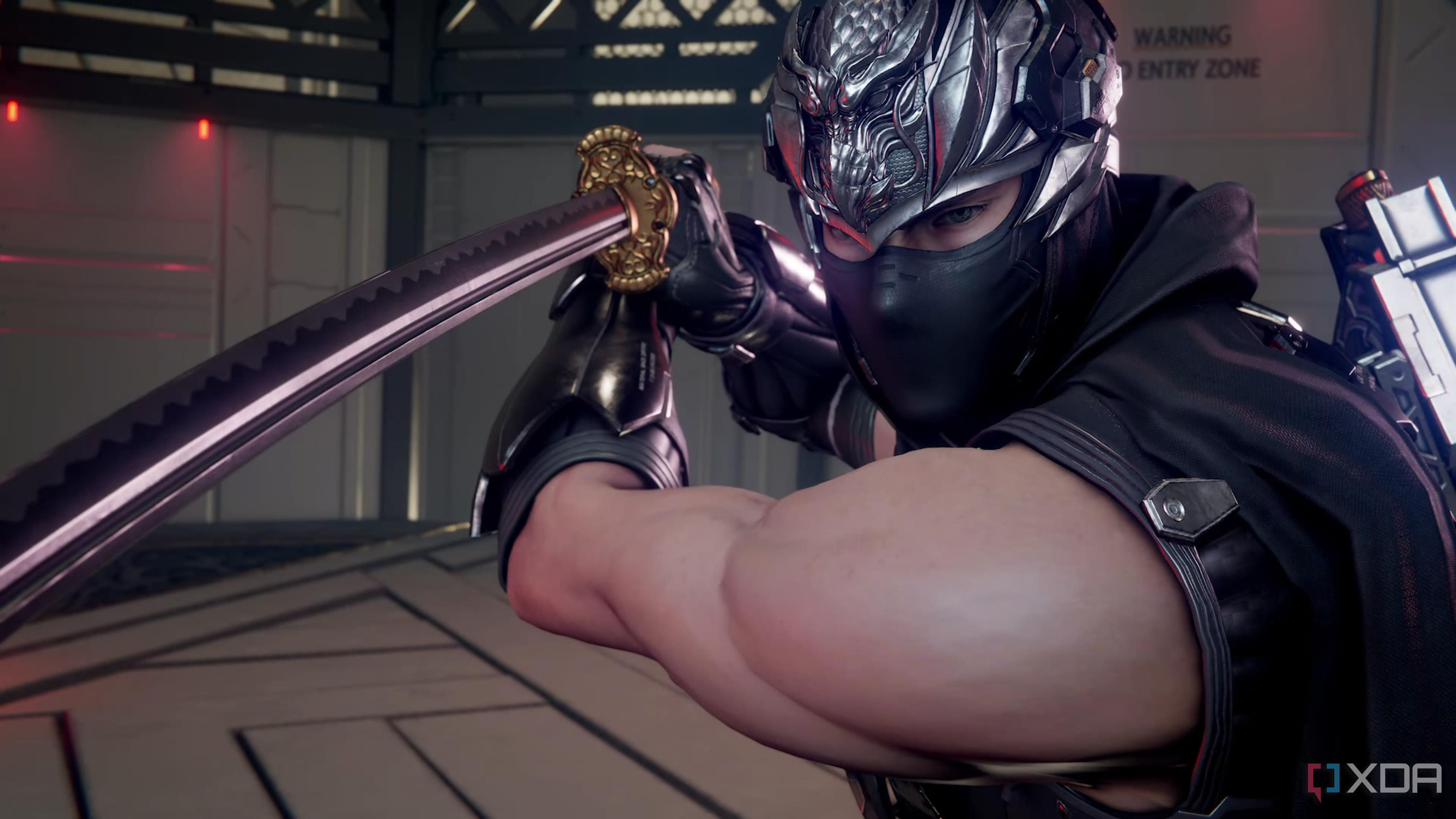 Ryu prepares to attack in Ninja Gaiden 4
