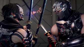 Ryu and Yakumo clash in Ninja Gaiden 4
