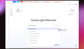 Norton Neo chat interface with textbox