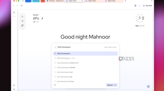Norton Neo chat interface with textbox