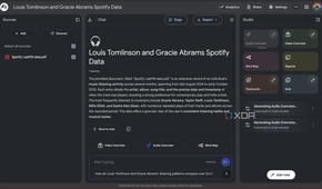 NotebookLM Audio Overview being generated
