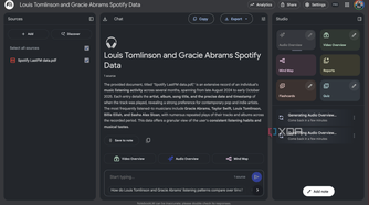 NotebookLM Audio Overview being generated
