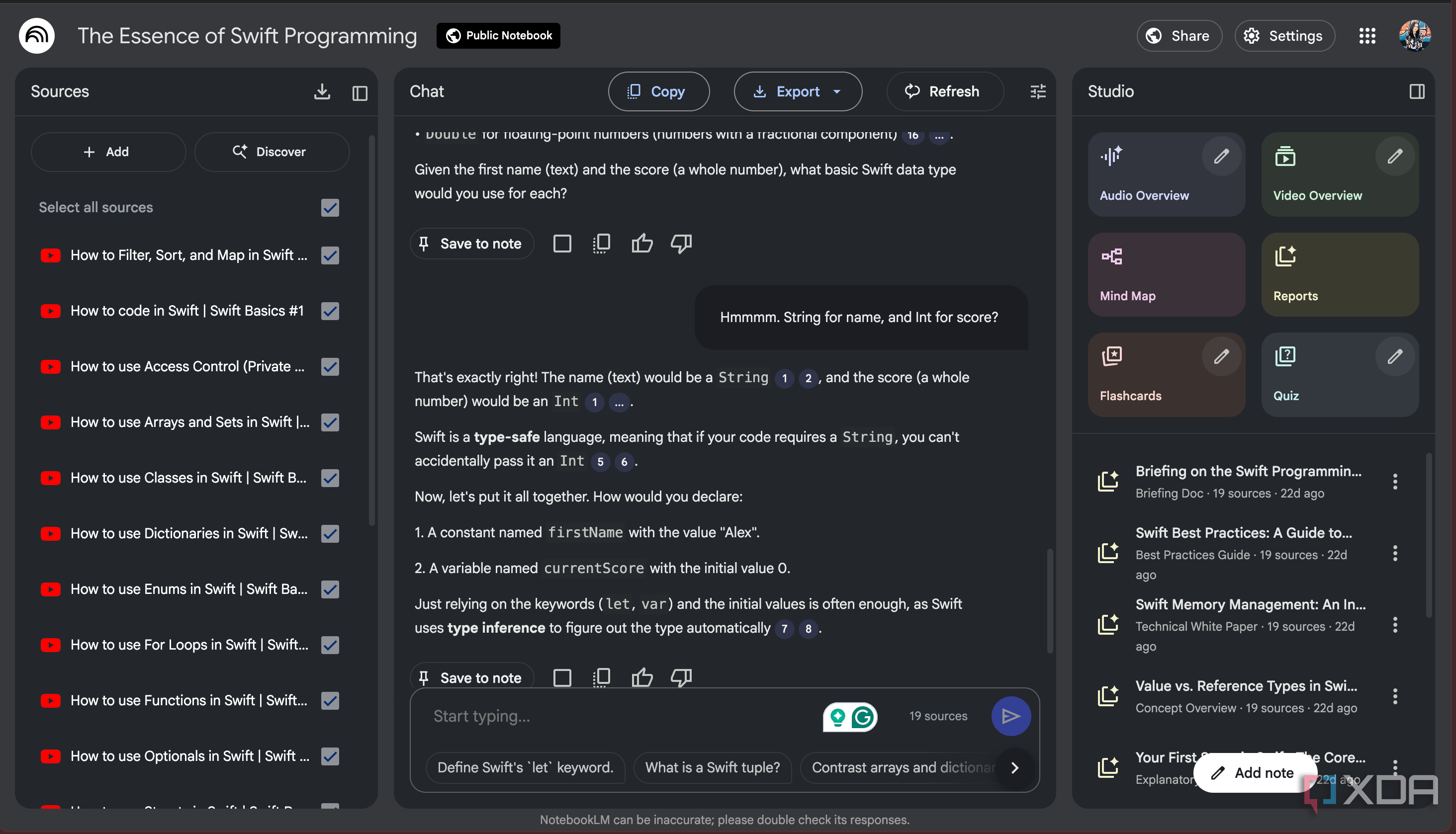 Learning Command Chat NotebookLM’s new Learning Guide feature completely changed the way I ...