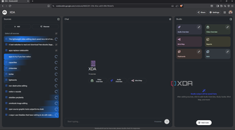 NotebookLM loading sources in notebook