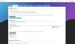 Notification Settings in ChangeDetection