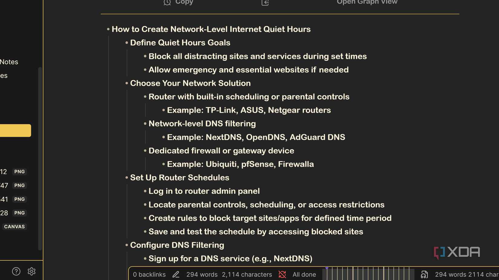 Diseño de esquema con texto de horas de silencio de la red