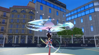 Greninja evolving into Mega Greninja in Pokémon Legends Z‑A