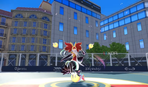 Delphox evolving into Mega Delphox in Pokémon Legends Z‑A