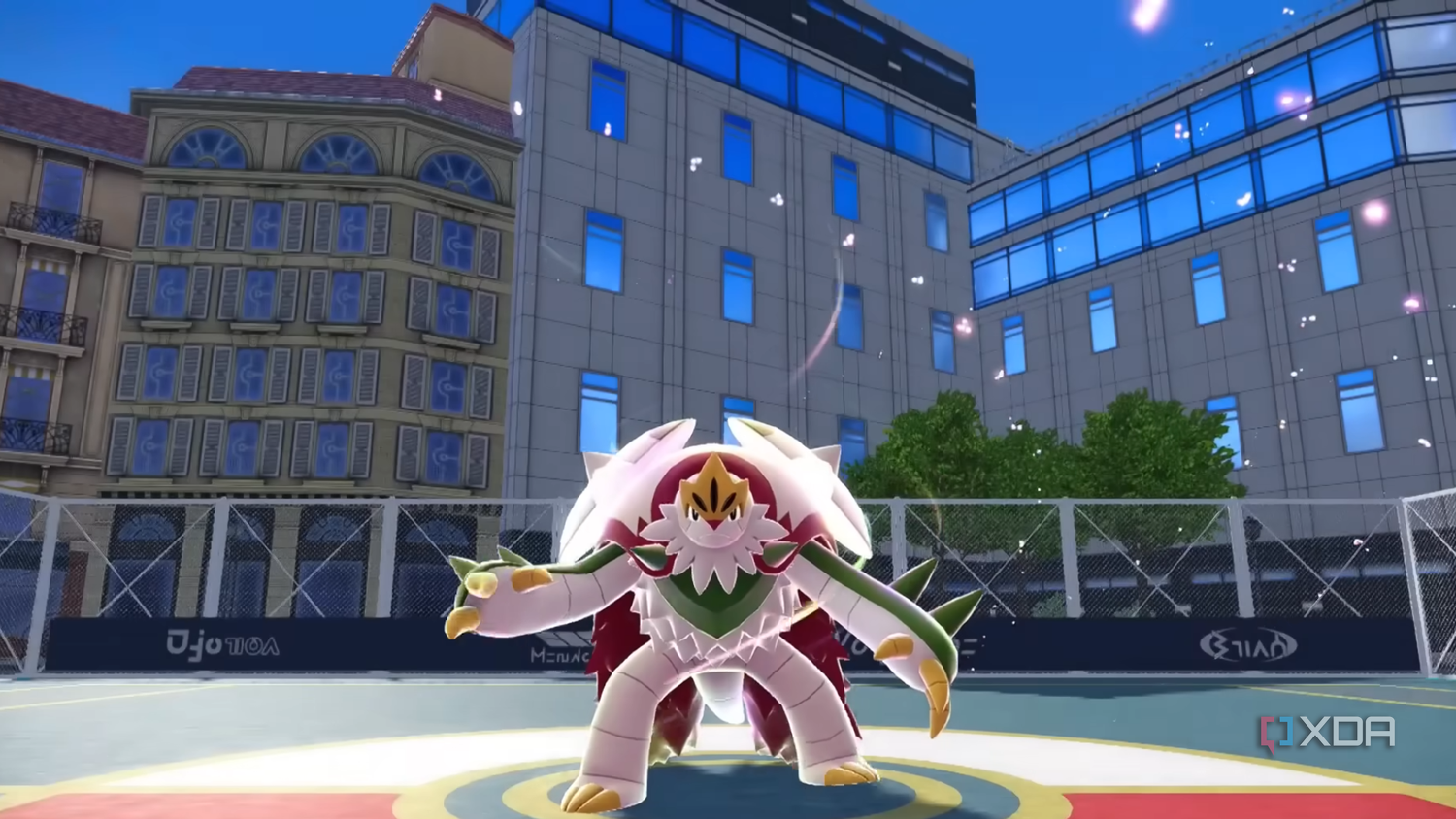 Chesnaught evolving into Mega Chesnaught in Pokémon Legends Z‑A