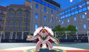 Chesnaught evolving into Mega Chesnaught in Pokémon Legends Z‑A