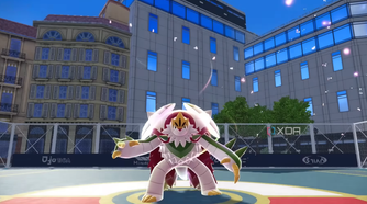 Chesnaught evolving into Mega Chesnaught in Pokémon Legends Z‑A