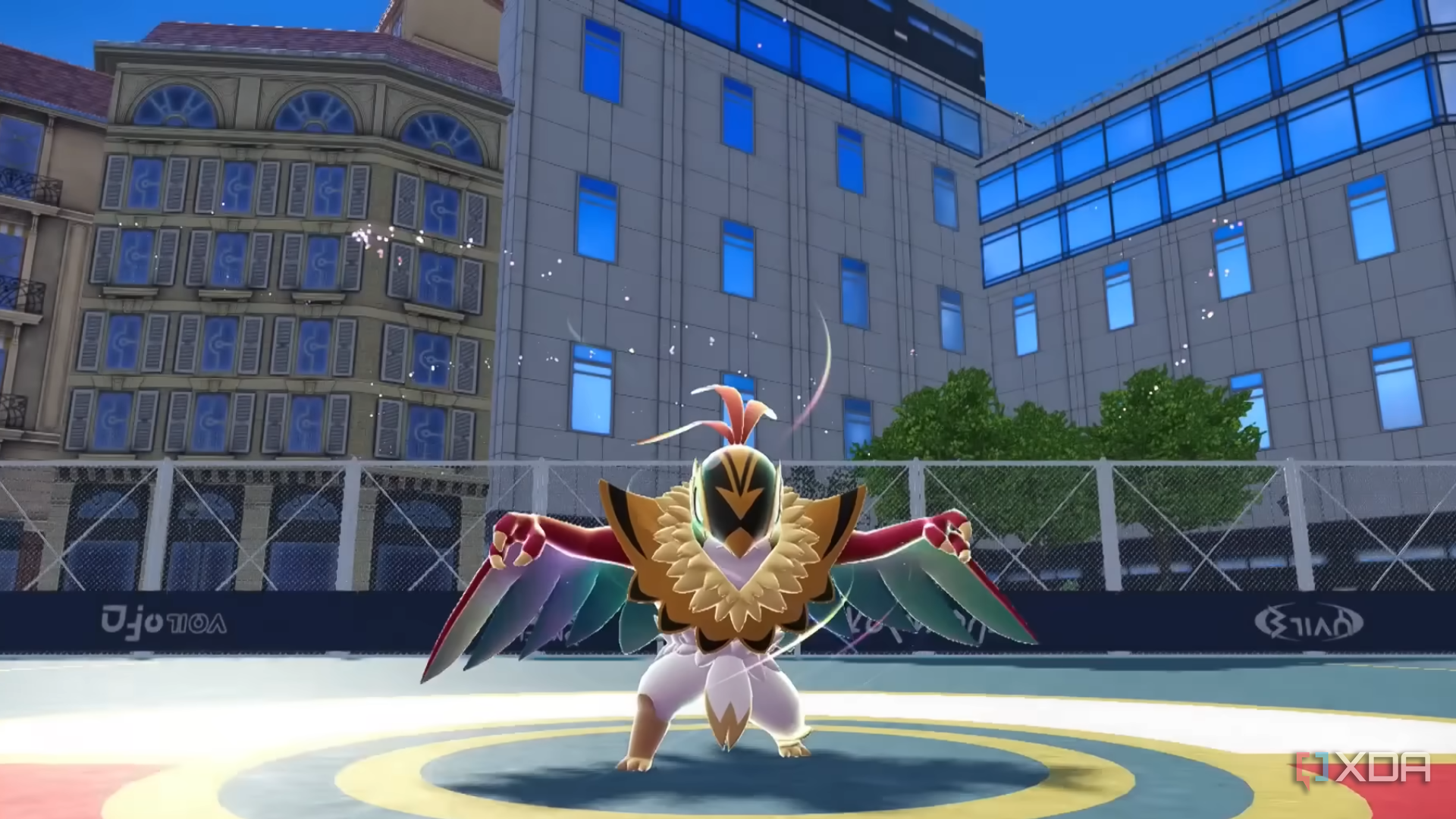 Hawlucha evolving into Mega Hawlucha in Pokémon Legends Z‑A