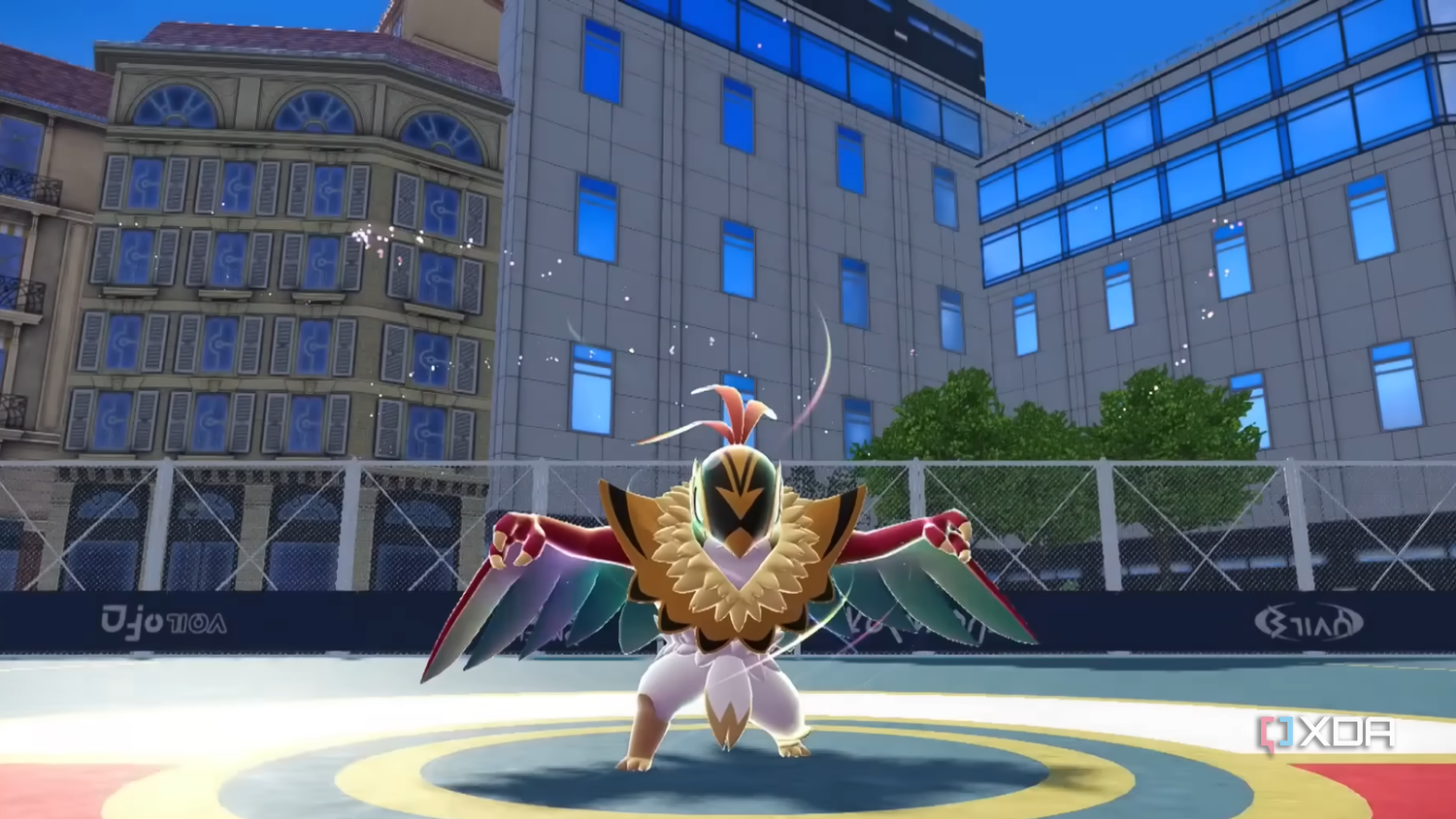 Hawlucha evolving into Mega Hawlucha in Pokémon Legends Z‑A