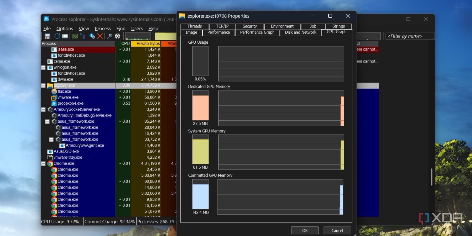 Windows Task Manager is fine, but this is the tool I actually use
