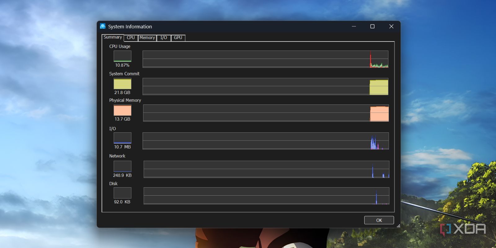 Windows Task Manager is fine, but this is the tool I actually use