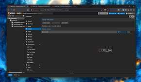 The Cluster tab on a Proxmox node