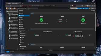 A Proxmox cluster