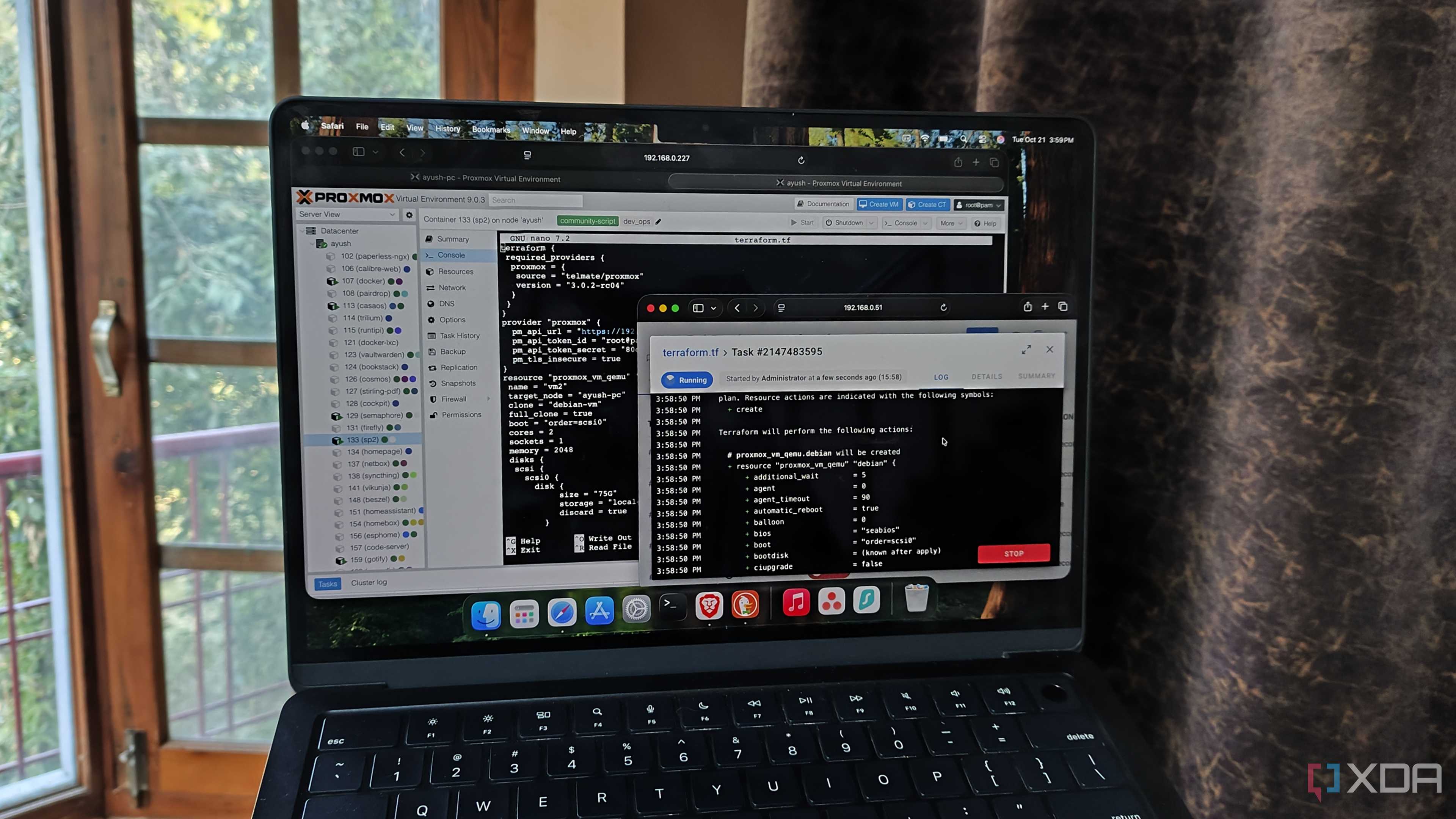 Running Terraform scripts via Semaphore
